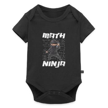 Mathematics - Baby Premium short-sleeve bodysuit - black - Front