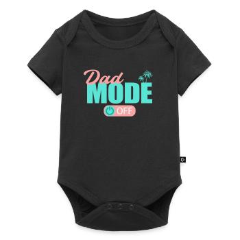 Mode Papa Hors Papa Père Repos Détendez-vous Ma Journée - Body à manches courtes Premium Bébé - noir - Devant