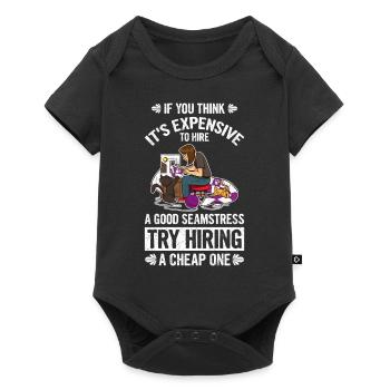 If You Think It Is Expensive To Hire - Baby Premium short-sleeve bodysuit - black - Front