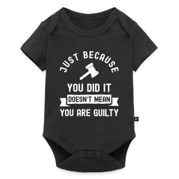 Lawyer Tshirt Law Lawyer Judge Lawyer Law - Baby Premium short-sleeve bodysuit - black - Front