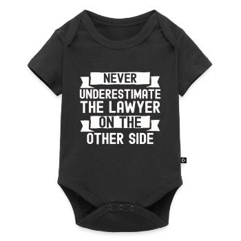 Lawyer Law Lawyer Judge Lawyer Law Firm - Baby Premium short-sleeve bodysuit - black - Front