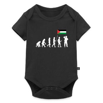Palestine Gift Free Palestine Gaza Strip - Baby Premium short-sleeve bodysuit - black - Front