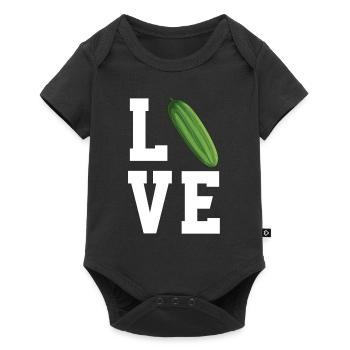 Cher concombre - Body à manches courtes Premium Bébé - noir - Devant