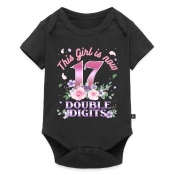 This girl is now 17 double digits 17. - Baby Premium short-sleeve bodysuit - black - Front