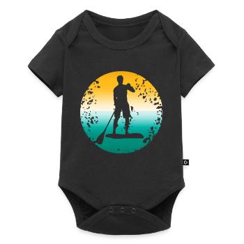 Rétro Vintage Raming T-Shirt Cadeau Cadeau - Body à manches courtes Premium Bébé - noir - Devant