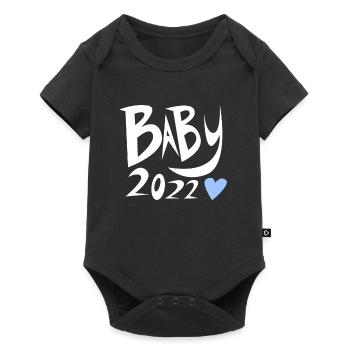 Baby 2022 - Birth Pregnant 2022 - Baby Premium short-sleeve bodysuit - black - Front
