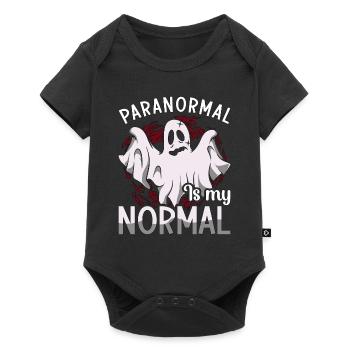 Ghost Hunter Paranormal Ghost Hunt Cadeau fantôme - Body à manches courtes Premium Bébé - noir - Devant
