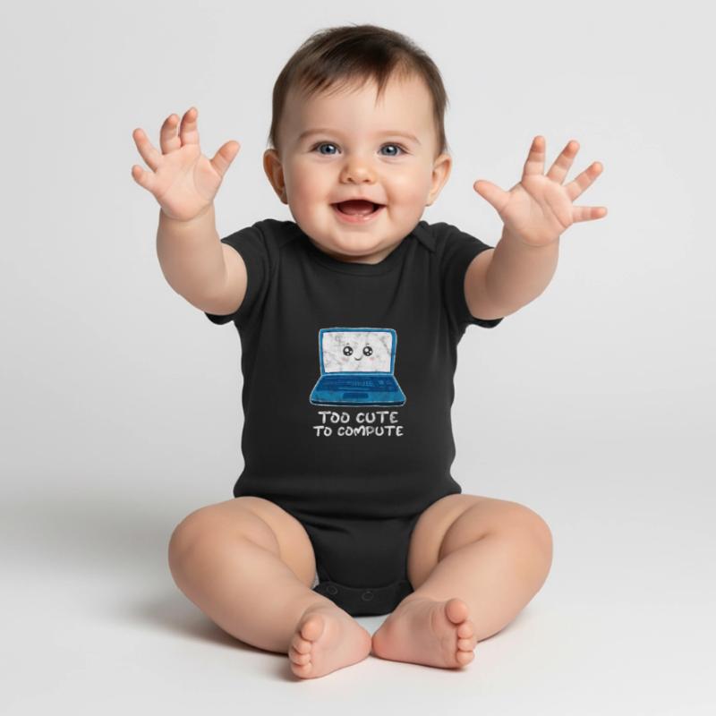 Computer Nerd Programmeur PC Cadeau informatique Body à manches courtes Premium Bébé