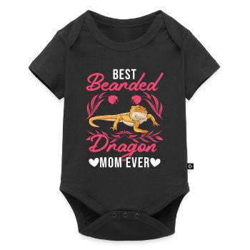 Best Bearded Dragon Mom Ever Bartagamen Mama - Baby Premium short-sleeve bodysuit - black - Front