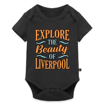 Discover the gift beauty of Liverpool - Baby Premium short-sleeve bodysuit - black - Front