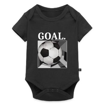Football Goal Design Vintage Streetwear Design 2022 - Body à manches courtes Premium Bébé - noir - Devant