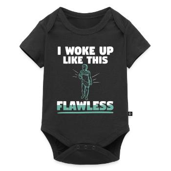 Flawless Woke Up Like This Art History - Baby Premium short-sleeve bodysuit - black - Front