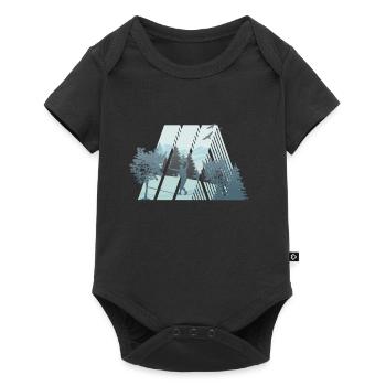 Slackline, Balance Sport - Baby Premium short-sleeve bodysuit - black - Front