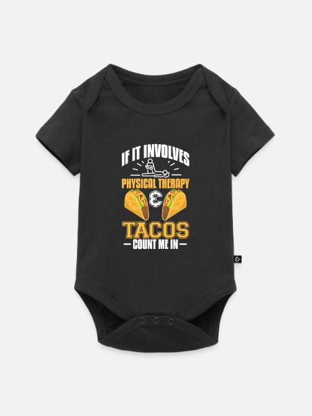 Physiotherapeut - Baby Premium Kurzarmbody - Schwarz