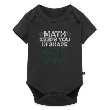 Cool Professeur de mathématiques Art Mathématiques Équations Amateurs - Body à manches courtes Premium Bébé - noir - Devant