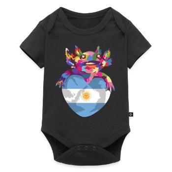 Argentina Flag South America Argentine Flag - Baby Premium short-sleeve bodysuit - black - Front