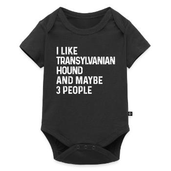 I Like Transylvanian Hound And Maybe 3 People Dog - Baby Premium short-sleeve bodysuit - black - Front