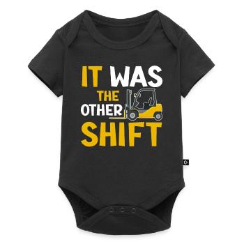 It Was The Other Shift - Lift Truck Driver - Baby Premium short-sleeve bodysuit - black - Front
