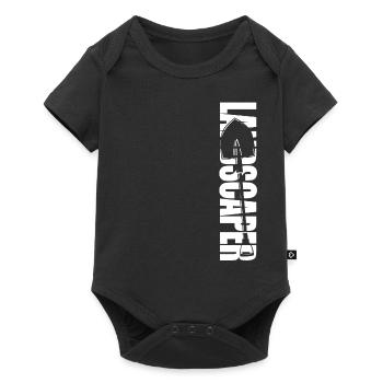 Landscaper Landscaping Landscape - Baby Premium short-sleeve bodysuit - black - Front