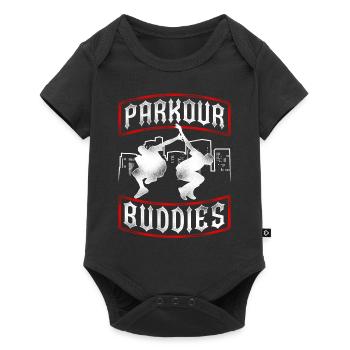 Parkour Free Running Traceur - Baby Premium short-sleeve bodysuit - black - Front