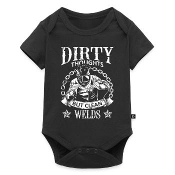 Welders Gifts, Funny Welder Welder Shirt, Welding - Baby Premium short-sleeve bodysuit - black - Front