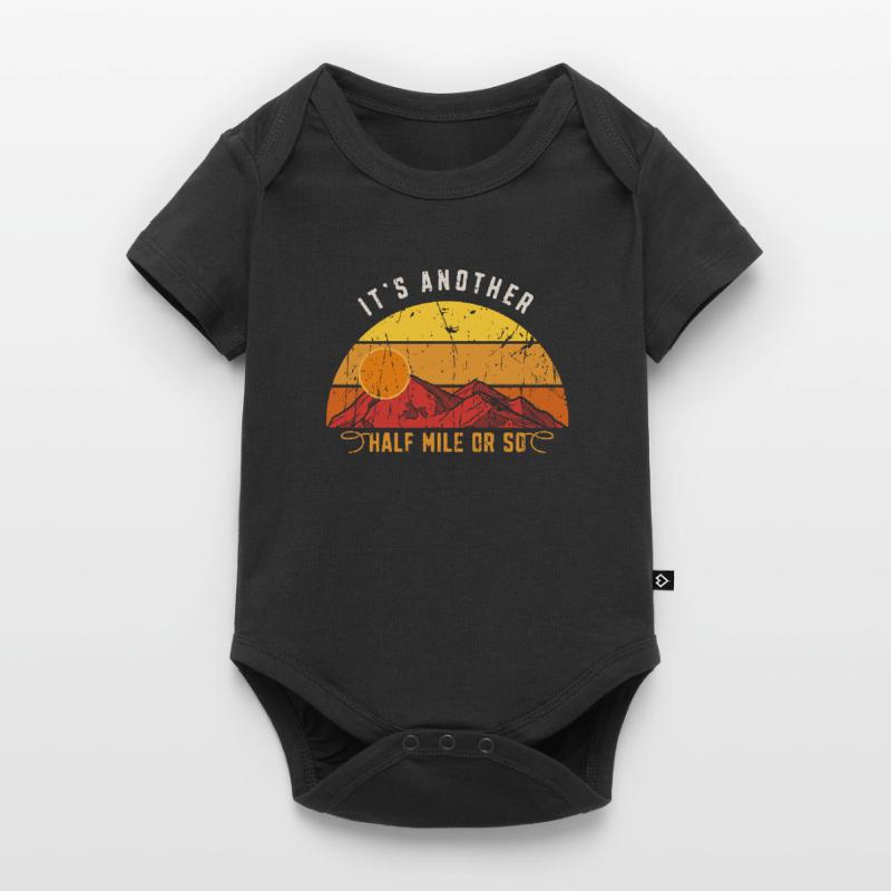 Es ist noch eine halbe Meile oder so - Track Marathon Run Baby Premium Kurzarmbody