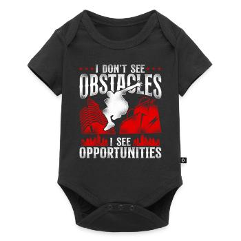 Parkour Free Running Traceur - Baby Premium short-sleeve bodysuit - black - Front