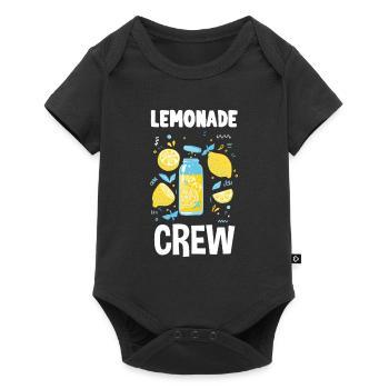 Lemonade Crew Juice Stand - Baby Premium short-sleeve bodysuit - black - Front