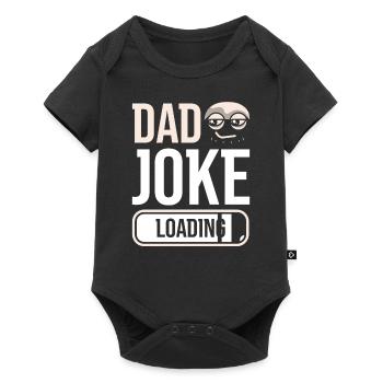 Papa Joke Dad Joke Father Jokes - Baby Premium short-sleeve bodysuit - black - Front