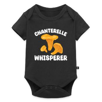 Chanterelle Whisperer - Baby Premium short-sleeve bodysuit - black - Front