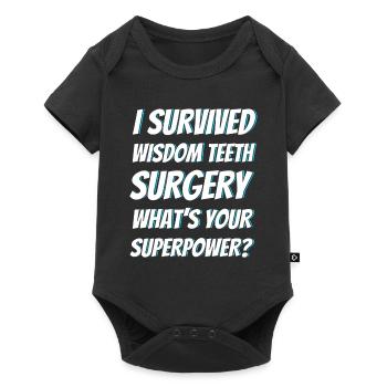 Wisdom Teeth Wisdom Tooth Patient Dentist - Baby Premium short-sleeve bodysuit - black - Front