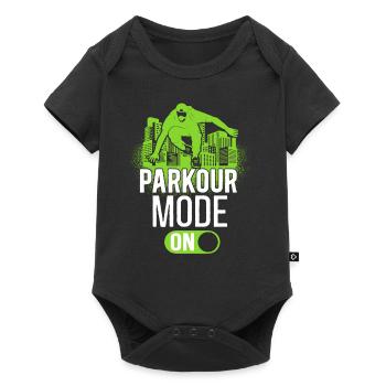 Parkour Free Running Traceur - Baby Premium short-sleeve bodysuit - black - Front