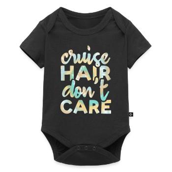 Cruise Hair Don't Care Tie Dye Print For Family - Baby Premium short-sleeve bodysuit - black - Front