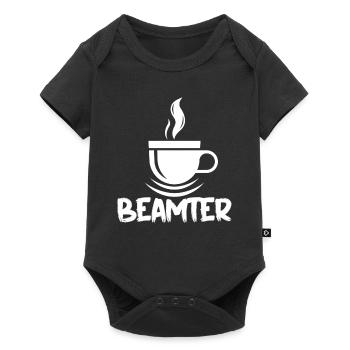 Beamter Spruch- Beamter Kaffee Beamtin Geschenk - Baby Premium Kurzarmbody - Schwarz - Vorne