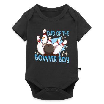 Drôle bowling Team Bowler Strike Idée cadeau - Body à manches courtes Premium Bébé - noir - Devant