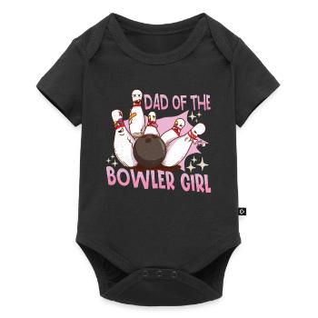 Drôle bowling Team Bowler Strike Idée cadeau - Body à manches courtes Premium Bébé - noir - Devant