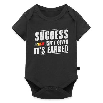 Success is not given to you, you have to - Baby Premium short-sleeve bodysuit - black - Front