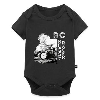 RC Buggy Racer radiographic car hobby - Baby Premium short-sleeve bodysuit - black - Front