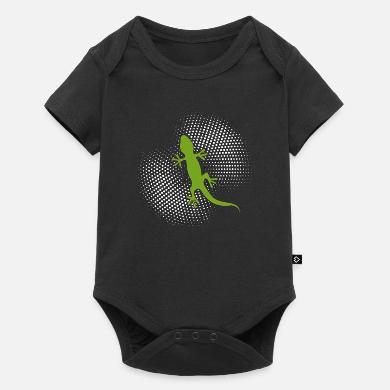 Lézard - Body à manches courtes Premium Bébé - noir