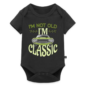 Not Old But Classic Vintage Cars - Baby Premium short-sleeve bodysuit - black - Front
