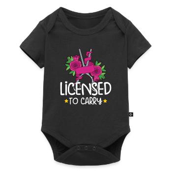 Coiffeur Coiffeur Coiffeur Coiffeur Coiffeur - Body à manches courtes Premium Bébé - noir - Devant