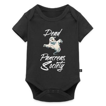 Diabète de type 1 drôle Diabète diabétique Idée cadeau - Body à manches courtes Premium Bébé - noir - Devant