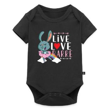 Ballet Ballerina Dance Dancer Dancing Ballet Gift - Baby Premium short-sleeve bodysuit - black - Front