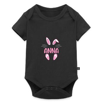 ANNA Pâques - Body à manches courtes Premium Bébé - noir - Devant