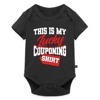 Coupon Shopper Discount Couponer Vente à prix réduit - Body à manches courtes Premium Bébé - noir - Devant