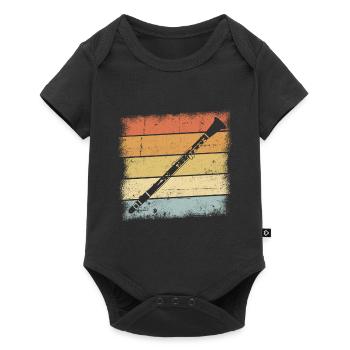 Clarinet - Baby Premium short-sleeve bodysuit - black - Front