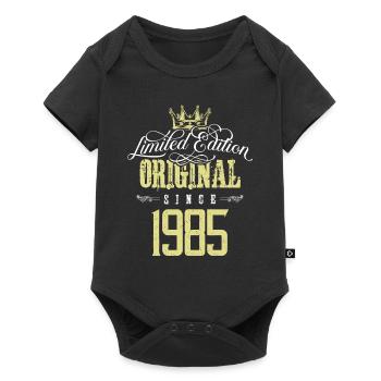 Édition limitée 1985 - Body à manches courtes Premium Bébé - noir - Devant