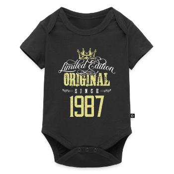 Édition limitée 1987 - Body à manches courtes Premium Bébé - noir - Devant