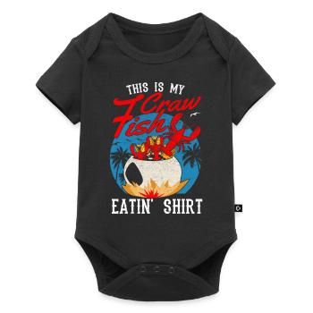 Crayfish Season Cooking Crayfish Food - Baby Premium short-sleeve bodysuit - black - Front