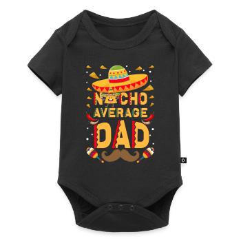 Cinco De Mayo Papa Funny Nacho Papa - Baby Premium short-sleeve bodysuit - black - Front